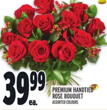 Metro Premium handtied rose bouquet offer