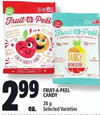 Metro Fruit-a-peel candy offer