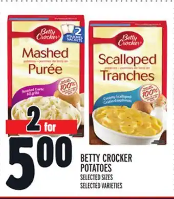 Metro Betty crocker potatoes offer
