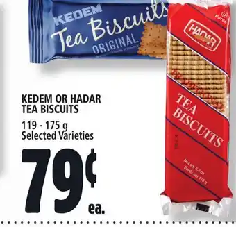 Metro Kedem or hadar tea biscuits offer