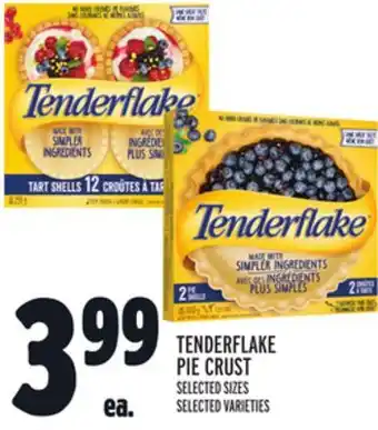 Metro Tenderflake pie crust offer