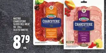 Metro Mastro charcuterie sliced deli meat offer