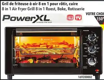 Sushi Shop Powerxl 8 in 1 air fryer grill 8 in 1 roast, bake, rotisserie offer