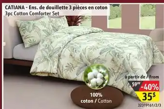 Sushi Shop Catiana 3pc cotton comforter set offer