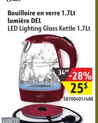Sushi Shop Led lighting glass kettle offer