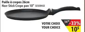 Hart Non-stick crepe pan 10 offer