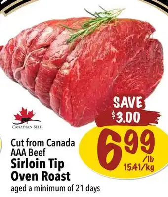 Farm Boy Sirloin tip oven roast offer