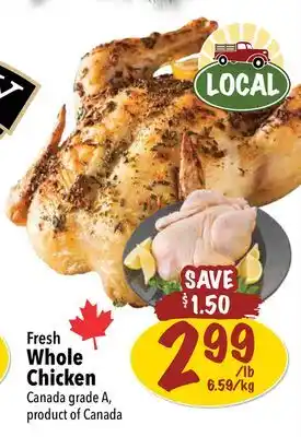 Farm Boy Fresh whole chicken offer