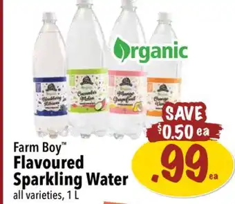 Farm Boy Farm boy flavoured sparkling water offer