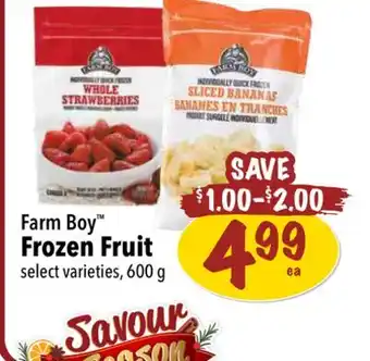 Farm Boy Farm boy frozen fruit offer