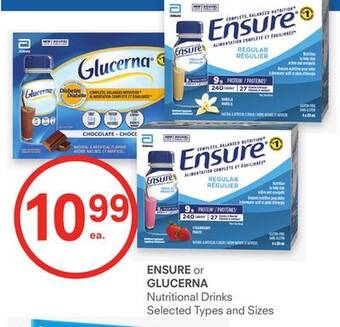 IDA Pharmacy Ensure or glucerna offer