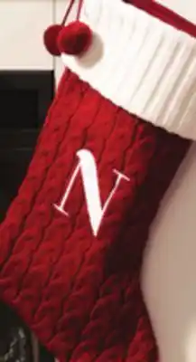 Giant Tiger Monogram stocking offer