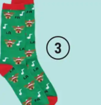 Giant Tiger Women's or men's crew socks offer