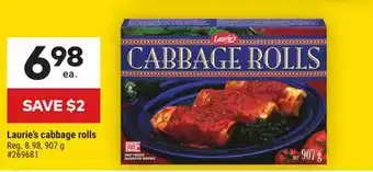 Giant Tiger Laurie's cabbage rolls offer