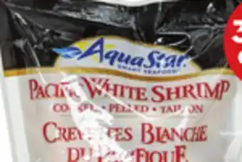 Giant Tiger Aqua star frozen shrimp offer