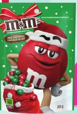 Giant Tiger M&m's chocolate offer