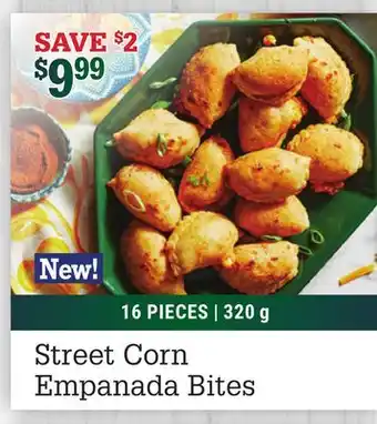 M & M Food Market Street corn empanada bites offer