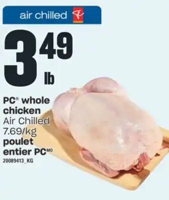 Valu-mart Poulet entier pc offer