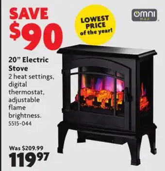 Home Hardware 20 electric stove offer