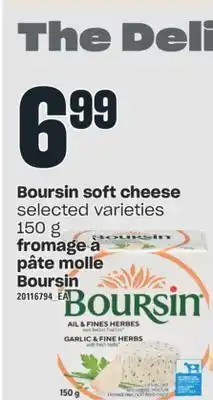 Valu-mart Fromage à pâte molle boursin, 150 g offer