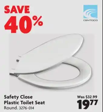 Home Hardware Safety close plastic toilet seat offer