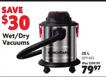Home Hardware Wet/dry vacuums offer
