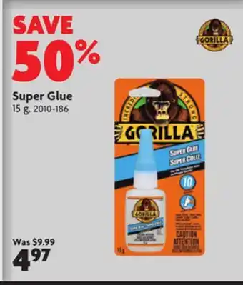 Home Hardware Super glue offer