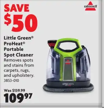 Home Hardware Little green proheat portable spot cleaner offer