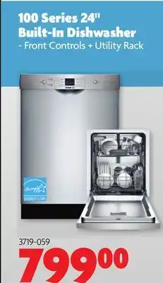 Home Hardware 100 series 24 built-in dishwasher offer
