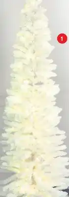 Home Hardware Prelit slim white pine tree offer