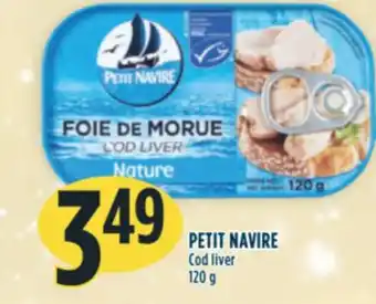 Marché Adonis Petit navire cod liver offer