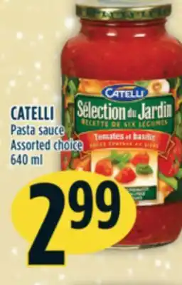Marché Adonis Catelli pasta sauce offer