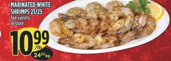 Marché Adonis Marinated white shrimps 21/25 offer