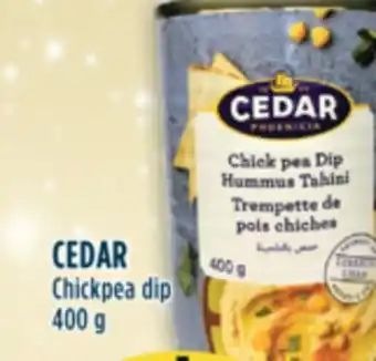 Marché Adonis Cedar chickpea dip offer