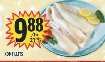 Marché Adonis Cod fillets offer