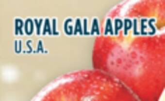 Marché Adonis Royal gala apples offer