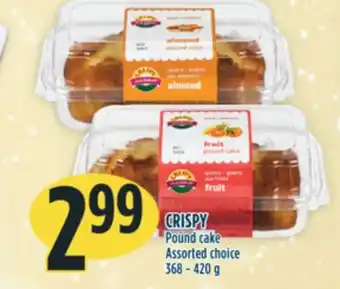 Marché Adonis Crispy pound cake offer