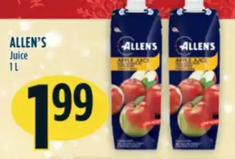 Marché Adonis Allen's juice offer