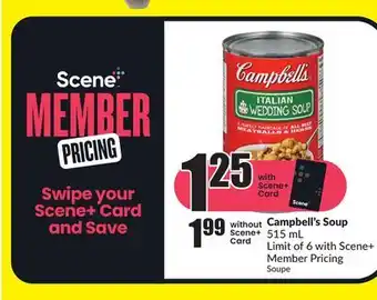 FreshCo Campbell's soup 515 ml offer
