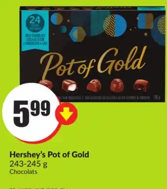 FreshCo Hershey's pot of gold 243-245 g offer