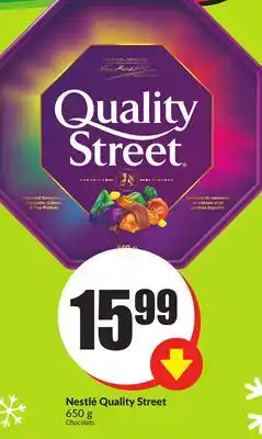 FreshCo Nestle quality street 650 g offer