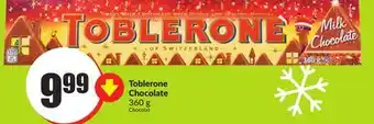FreshCo Toblerone chocolate 360 g offer