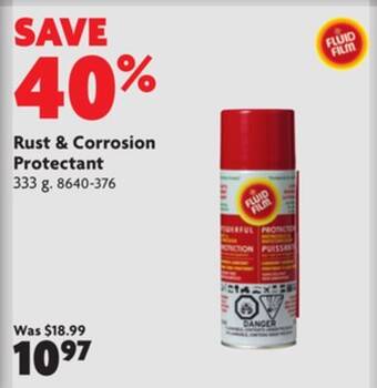 Home Hardware Powerful rust & corrosion protectant offer