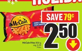 FreshCo Mccain fries 800 g offer