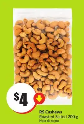 Chalo FreshCo Cashews roasted salted 200 g offer