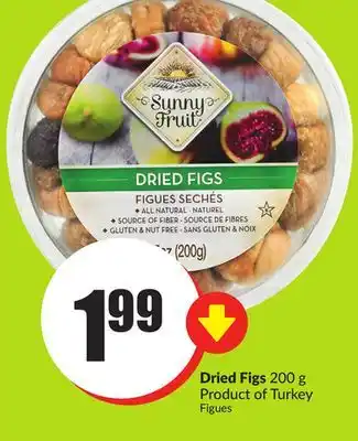 Chalo FreshCo Dried figs 200 g product of turkey offer