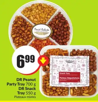 Chalo FreshCo Dr peanut party tray 700 g dr snack tray 550 g offer