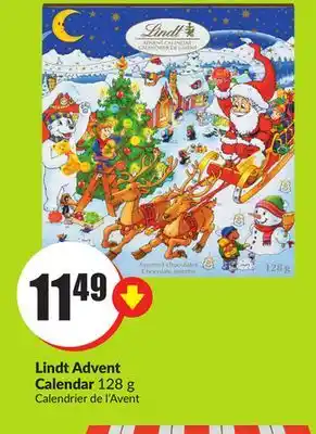 Chalo FreshCo Lindt advent calendar 128 g offer