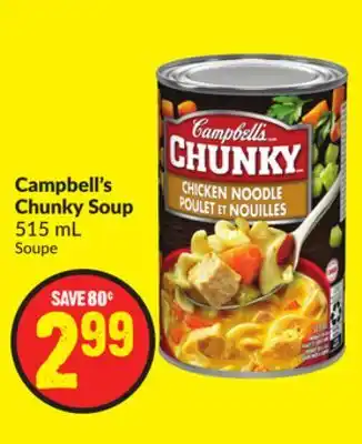 Chalo FreshCo Campbell's chunky soup 515 ml offer