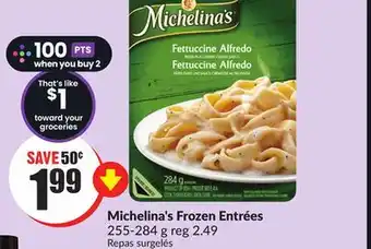 Chalo FreshCo Michelina's frozen entrées 255-284 g offer